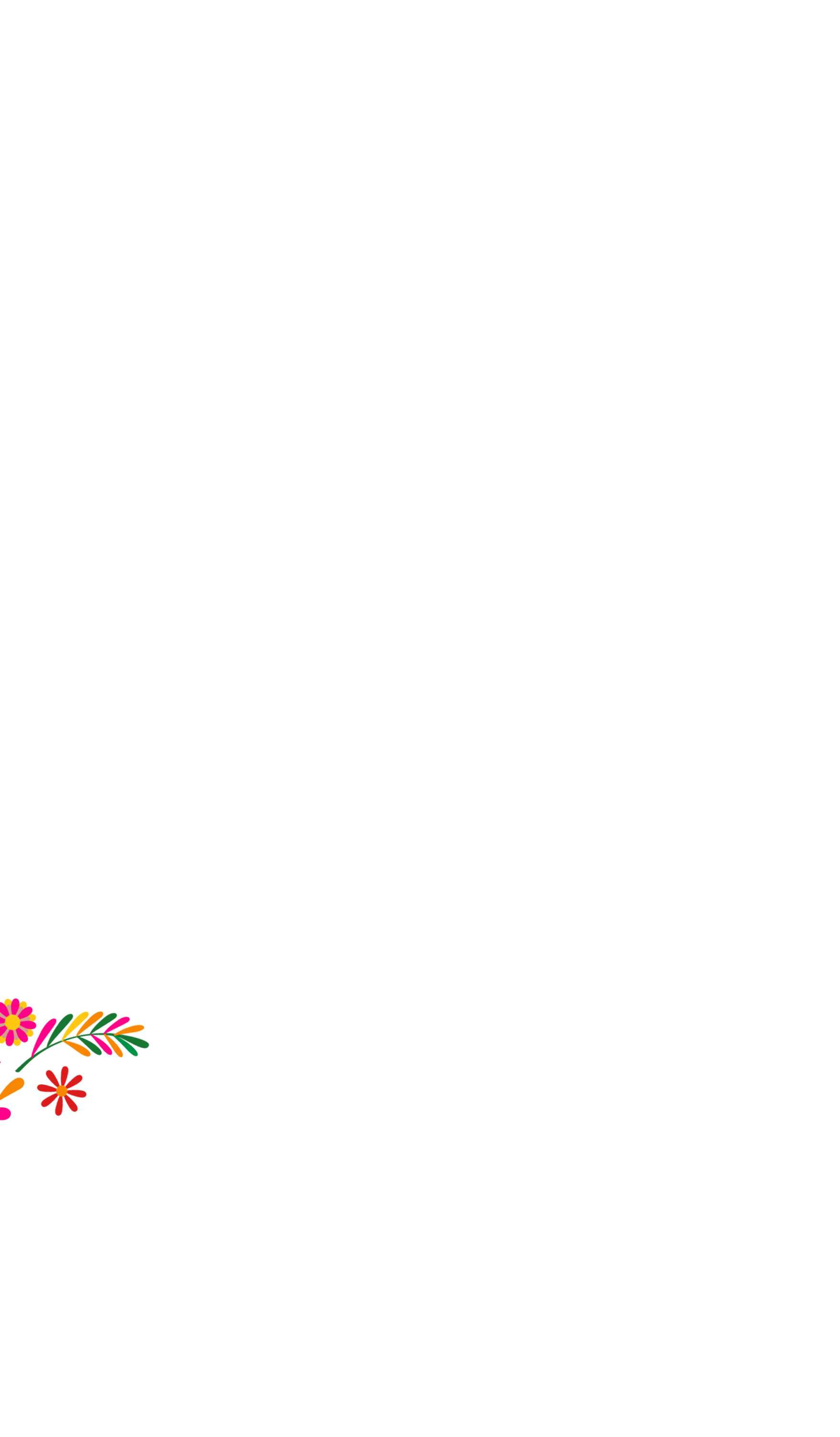 Flores decorativas